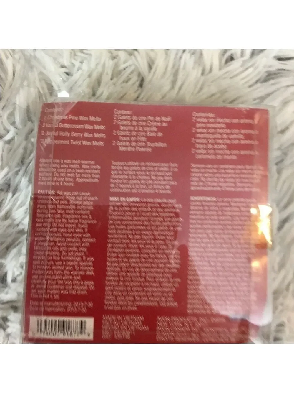 Avon Christmas Scents Wax Melts Set Of 8